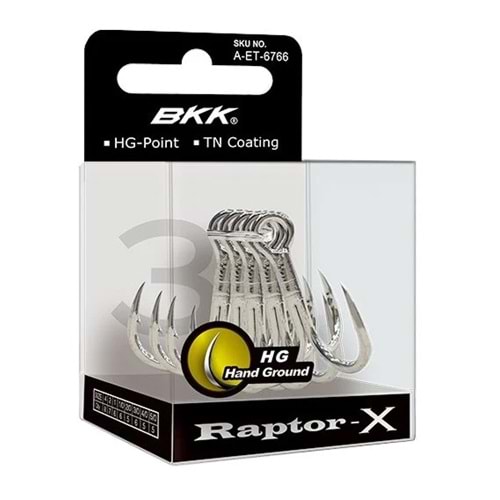 BKK Raptor-X Üçlü Olta İğnesi