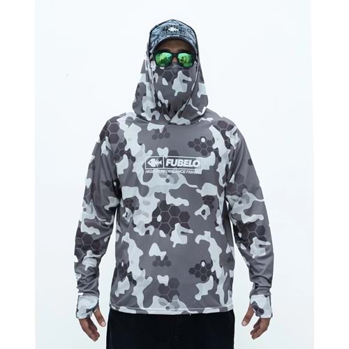 Fubelo Pro Drift Gravel Performance Tshirt Gri