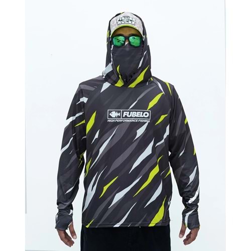Fubelo Pro Drift Windie Performance Tshirt Siyah