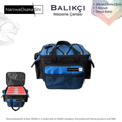 NANIWAOSAKASHI BALIKCI MALZEME CANTASI