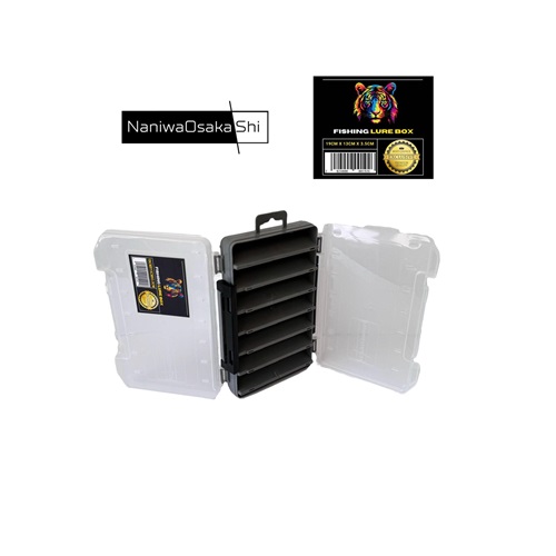 NANIWAOSAKASHI FISHING LURE BOX MAKET BALIK KUTUSU