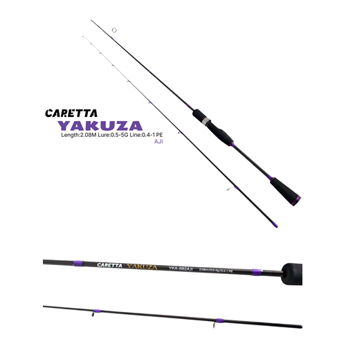 Caretta Yakuza Aji 0.5-5g 2.08m 0.4-1 Pe