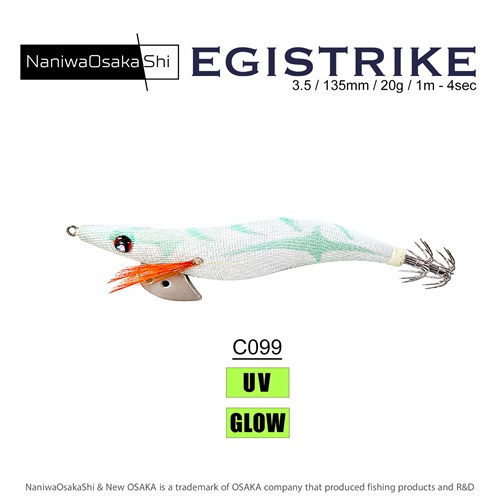 NaniwaOsakaShi EgiStrike 3.5 135mm 20,8g C099