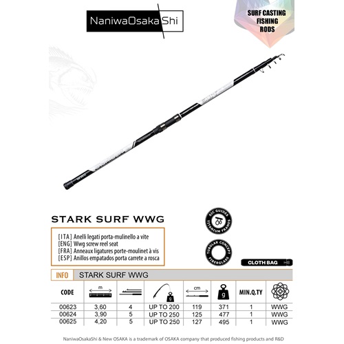 NANIWAOSAKASHI STARK SURF 100-250 OLTA KAMISI