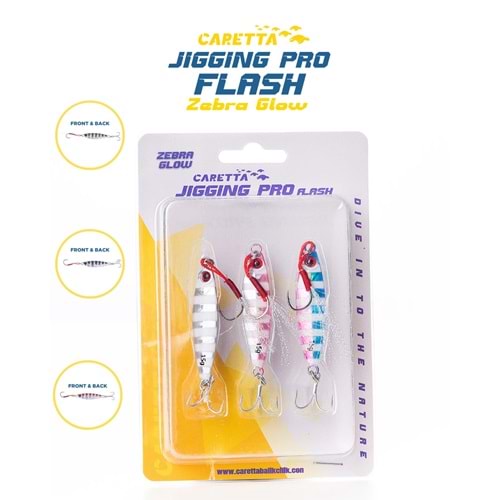 Caretta Jigging Pro Flash Jig Yem 30 G