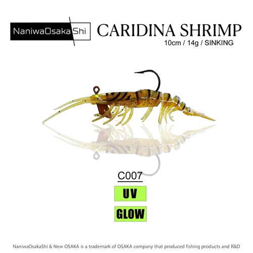 NANIWAOSAKASHI CARIDINA SHRIMP 10CM 14G