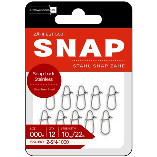 NaniwaOsakaShi Zahfest500 Snap Lock