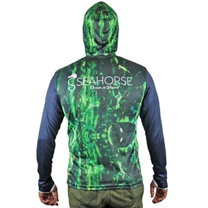 Sea Horse W.W Pro Angler Uv T-Shrt Green Volt