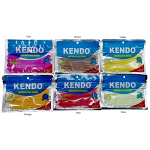 Kendo 10 cm Lrf Silicones Worm (Slim Gövde-Kokulu) 15 adet