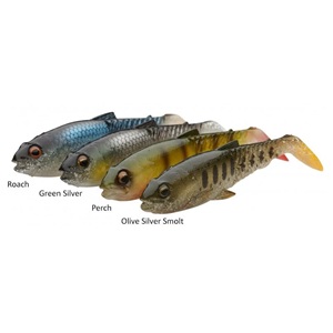 Savage Gear Craft Cannibal Paddletail 8.5 cm 7 gr Clear Water Mix 4 Adet