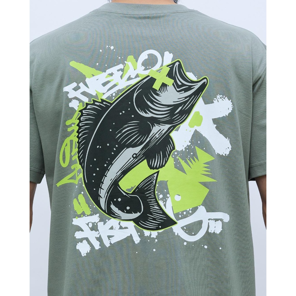 Fubelo T-Cross T-Shirt – Gri