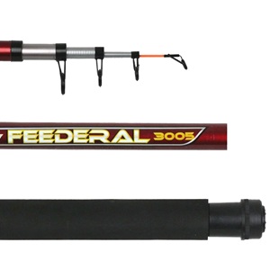 EUROFISH Federal 80-160g Teleskopik Kamış KIRMIZI