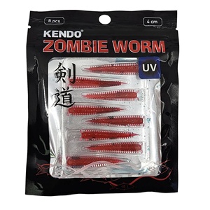Kendo Zombie Worm Lrf Silikonu 4cm 8 Adet