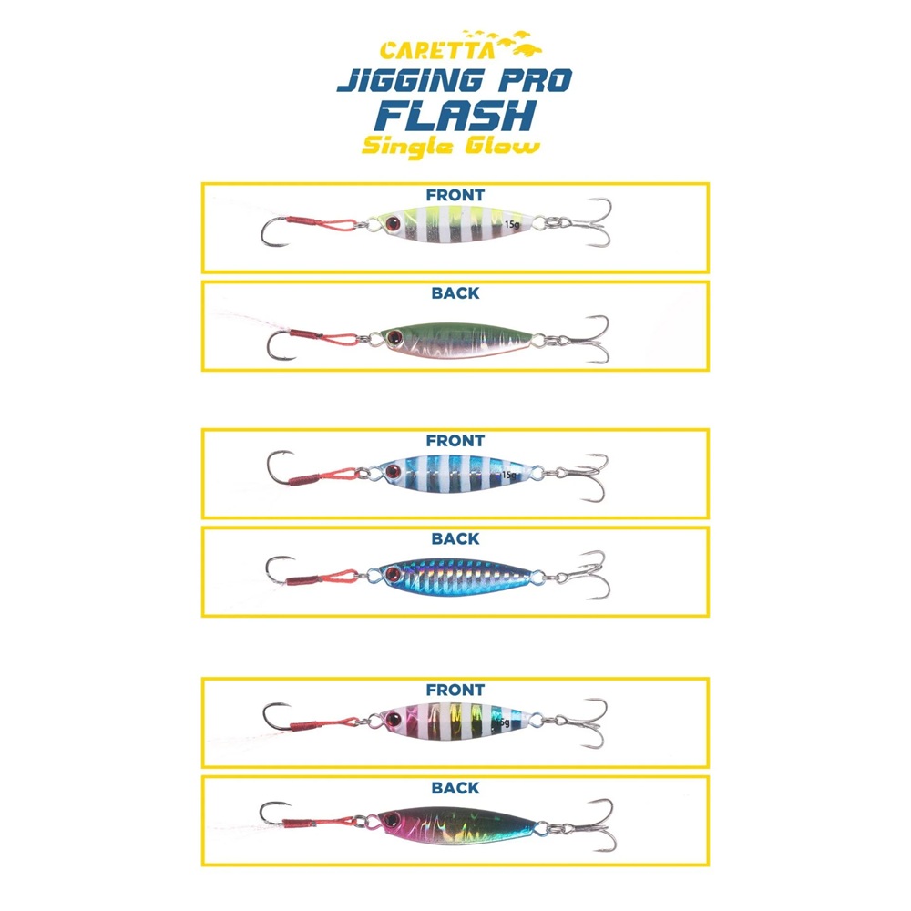 Caretta Jigging Pro Flash Jig Yem 10 G